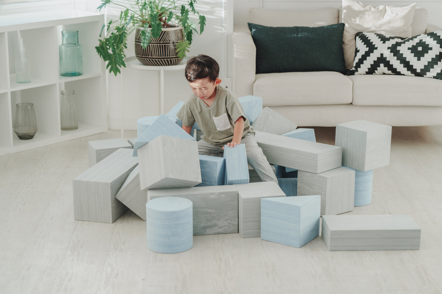 EVA製大型積み木セット